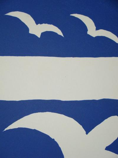 Georges BRAQUE - Les Oiseaux, 1955 - Original lithograph 2