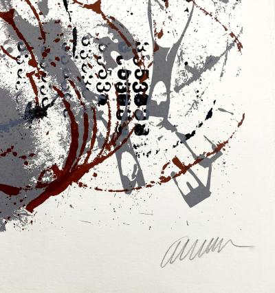 Arman - Trio à cordes II - sérigraphie signée 2