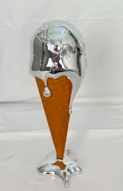 Sagrasse - The last ice cream - Résine et poudre de marbre 2