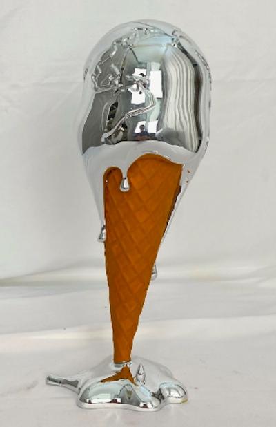 Sagrasse - The last ice cream - Résine et poudre de marbre 2