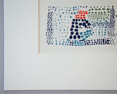 Nicolas DE STAËL (d’après) - Nuit au Parc des Princes, 1965 - Lithographie en couleurs 2