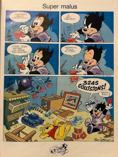 Claude Marin - Bébés Disney demi planche crayonnée - Dessin 2