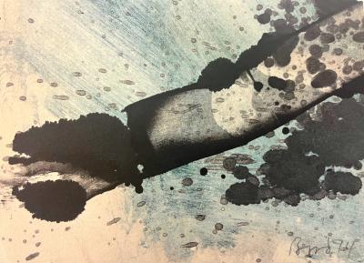 Jim Bird - Ancho por dentro, 1994 - Lavis gouaché signé 2