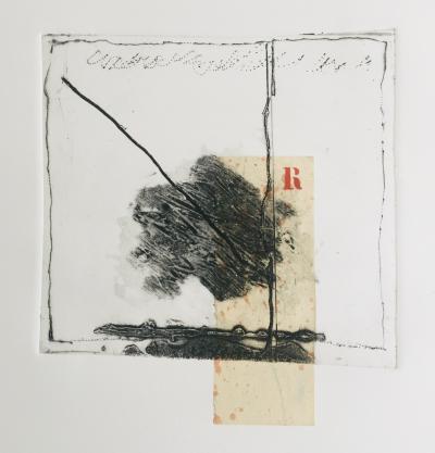 James COIGNARD - Carnet de voyage, 1982 - Gravure originale au Carborandum signée au crayon 2