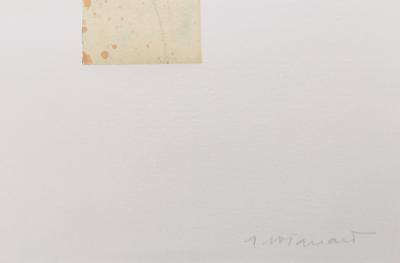 James COIGNARD - Carnet de voyage, 1982 - Gravure originale au Carborandum signée au crayon 2