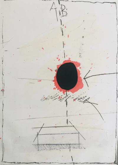 James COIGNARD - Carnet de voyage, 1982 - Gravure originale au Carborandum signée au crayon 2