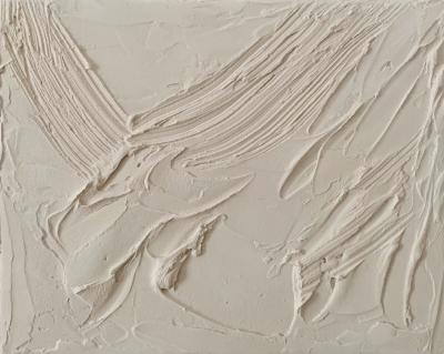 Andrea Van Der Hoeven - Impulsion lunaire - Technique mixte sur toile 2