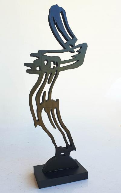 PyB - Paints Roy Lichtenstein , 2023 - Sculpture 2