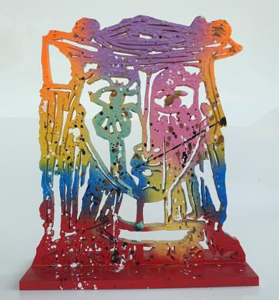 Spaco  - Picasso girl l, 2023 - Sculpture 2