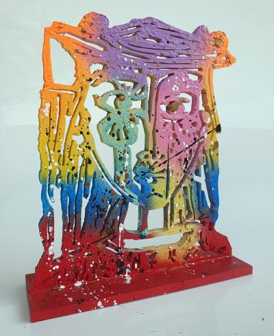 Spaco  - Picasso girl l, 2023 - Sculpture 2
