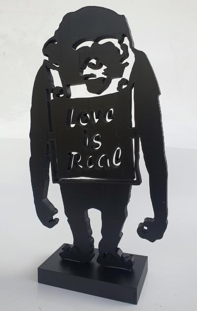 PYB - Banksy Monkey , 2023- Sculpture 2