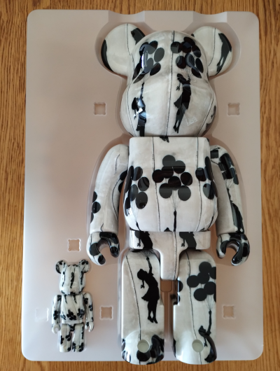 Medicom Toy - Ballons Fille au ballon 100%&400% Banksy - Figurines 2