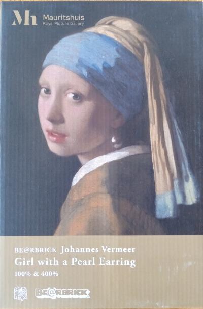 Medicom Toy - Johannes Vermeer Girl with a Pearl Earring 100%&400% Banksy - Figurines 2