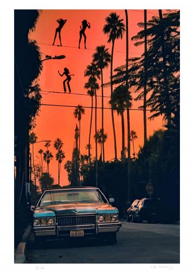 Mr Strange - California - 2020 - Giclée sur papier Hanhemühle 2