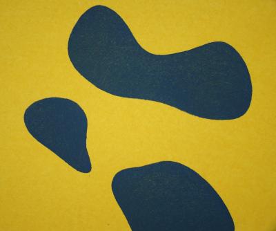 Jean Hans ARP (d’après) - Configuration, 1956 - Pochoir en couleurs 2