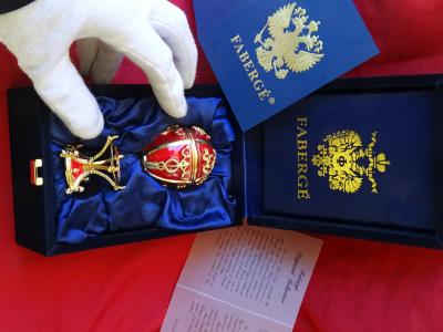 Maison Fabergé - oeuf Impérial - Émail 2