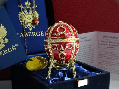 House of Faberge - egg Imperial - Enamel 2