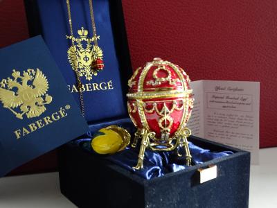 House of Faberge - egg Imperial - Enamel 2