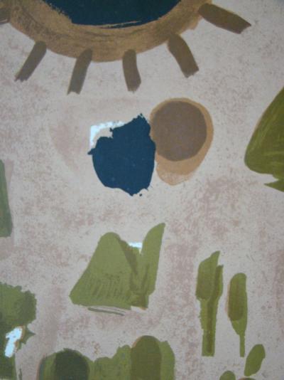 Roger BISSIÈRE - Composition, 1964 - Lithographie originale 2