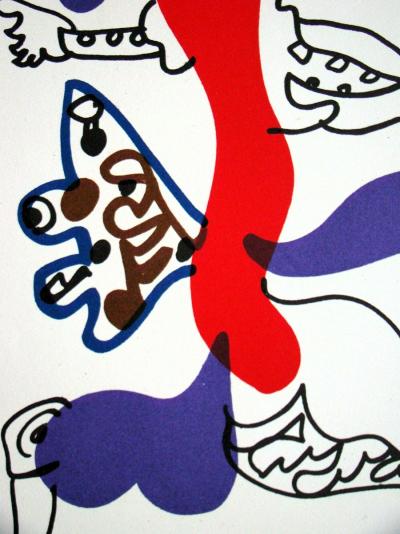 Charles LAPIQUE - Apocalypse, 1974 - Lithographie originale en couleurs 2