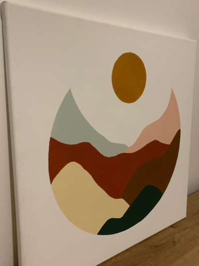 Julie Rosier - Clair de Lune - Acrylique sur. toile 2