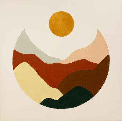 Julie Rosier - Clair de Lune - Acrylique sur. toile 2
