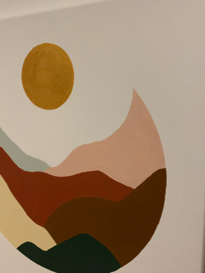 Julie Rosier - Clair de Lune - Acrylique sur. toile 2