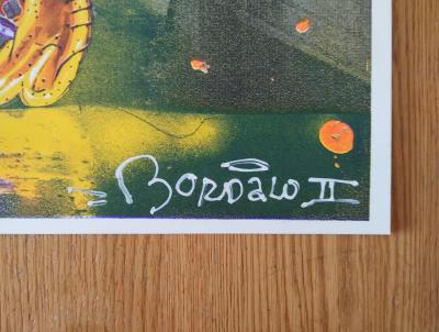 Bordalo II - Print Lighted Rat, 2025 2