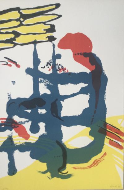 François ARNAL - Du soleil sur le froid,1985 - Lithographie signée au crayon 2