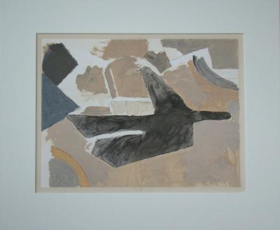 Georges BRAQUE ( d'après ) - Oiseau, 1967 - Lithographie en couleurs 2