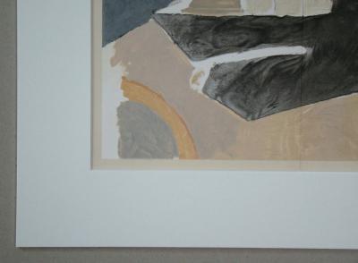 Georges BRAQUE ( d'après ) - Oiseau, 1967 - Lithographie en couleurs 2