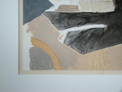 Georges BRAQUE ( d'après ) - Oiseau, 1967 - Lithographie en couleurs 2