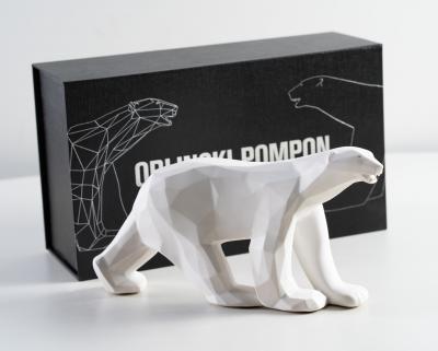 Richard ORLINSKI - Ours Pompon x Orlinski (Blanc) - Sculpture 2