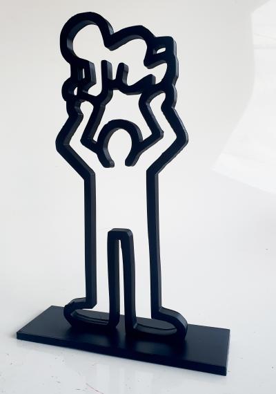 PyB - boy baby haring , 2023 - Sculpture pop street art 2