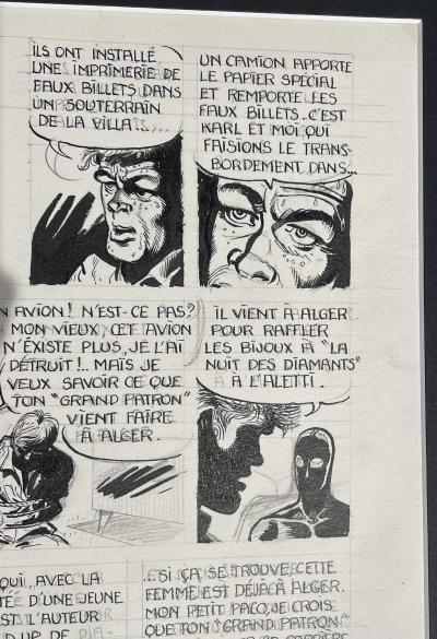 Jean GIRAUD – Dessin planche originale signée 2