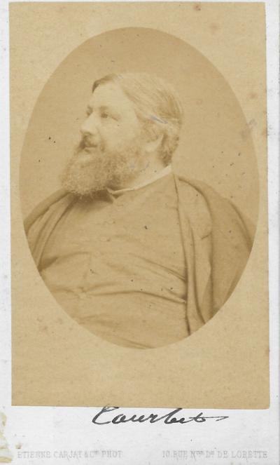 Gustave COURBET - Photo signée 2