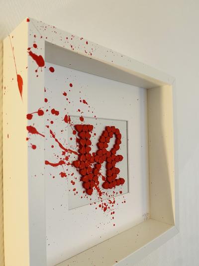 Andrea Van Der Hoeven - Love my stain - Technique mixte sur bois 2