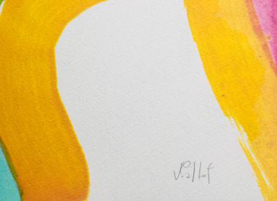 Claude VIALLAT - Sans-titre, 2020, Lithographie originale signée 2
