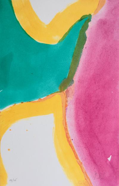 Claude VIALLAT - Sans-titre, 2020, Lithographie originale signée 2