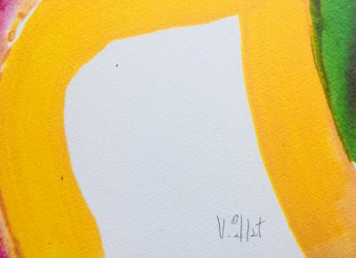 Claude VIALLAT - Sans-titre, 2020, Lithographie originale signée 2