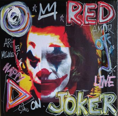 SPACO  - Joker Phoenix, 2023  - Tableau pop street art 2