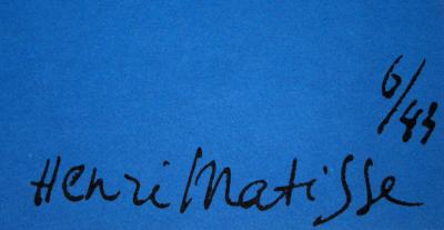 Henri MATISSE (nachher) - La Chute d'Icare, 1988 - Serigraphie signiert und nummeriert 2