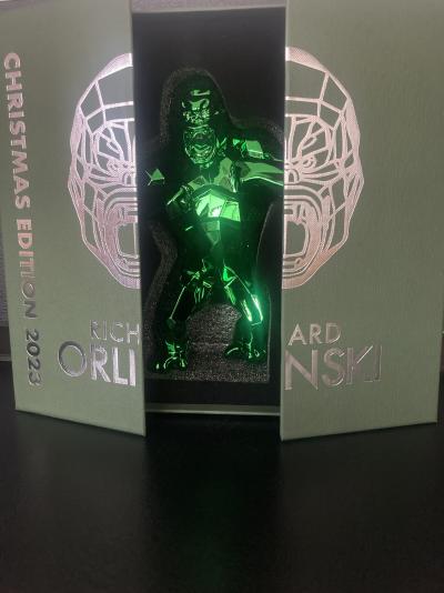 Richard Orlinski - Kong Christmas, 2023 - Sculpture 2