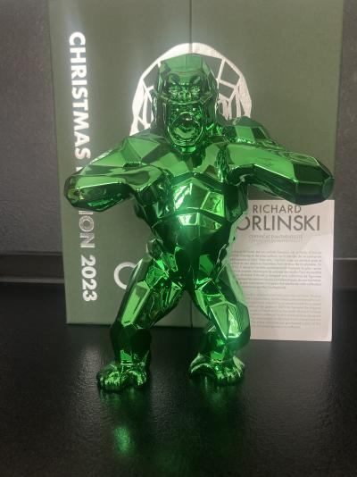 Richard Orlinski - Kong Christmas, 2023 - Sculpture 2