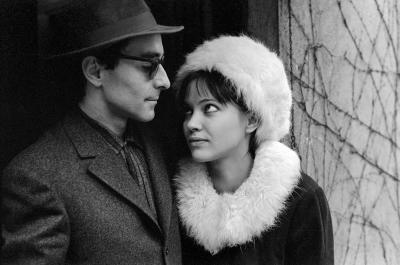 Jack Garofalo - Jean-Luc Godard et Anna Karina. 1963 - Tirage postérieur sur papier baryté 2