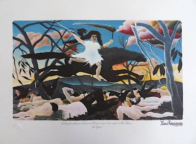 Henri Rousseau (d’après) - Le Douanier Rousseau, Guerre - Lithographie 2