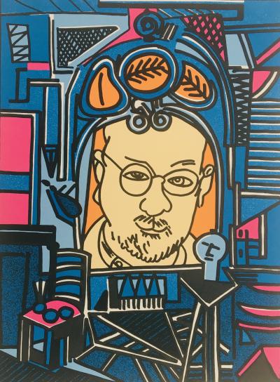 Gudmundur ERRO - Henri Matisse, 1994 - Sérigraphie originale signée 2