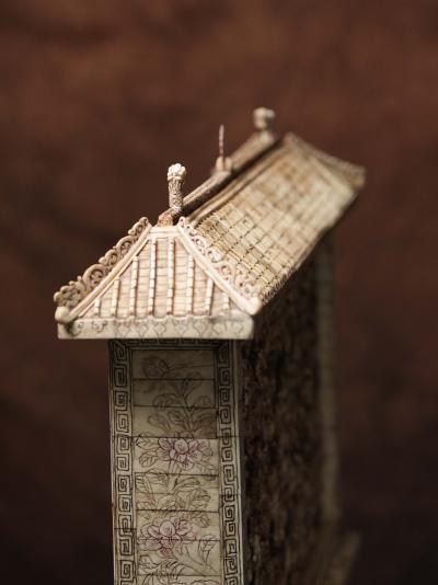 Le temple des neuf dragons, Chine - Os de bovin 2