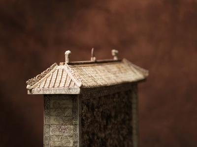 Le temple des neuf dragons, Chine - Os de bovin 2