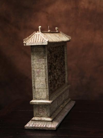 Le temple des neuf dragons, Chine - Os de bovin 2